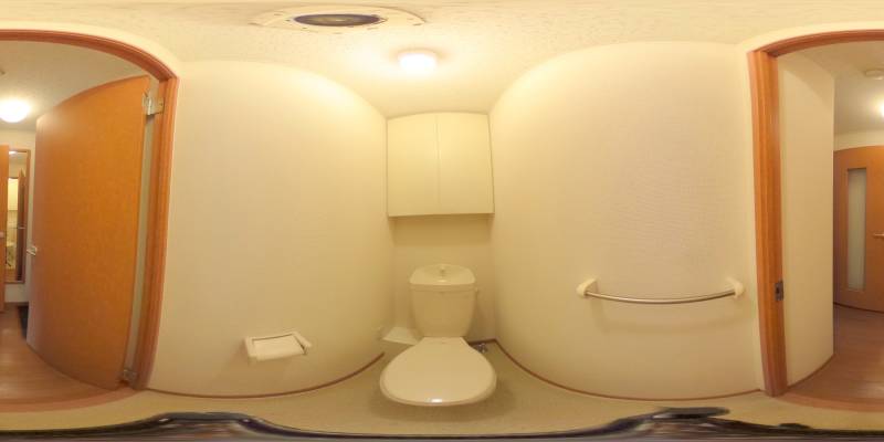 パノラマ画像トイレ