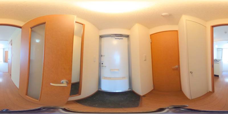 パノラマ画像玄関