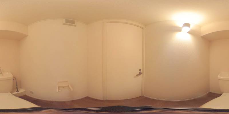 パノラマ画像トイレ