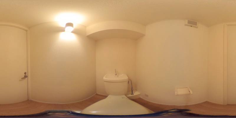 パノラマ画像トイレ