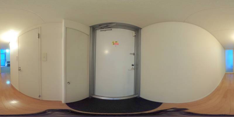 パノラマ画像玄関