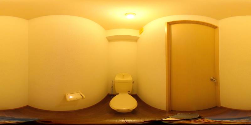 パノラマ画像トイレ