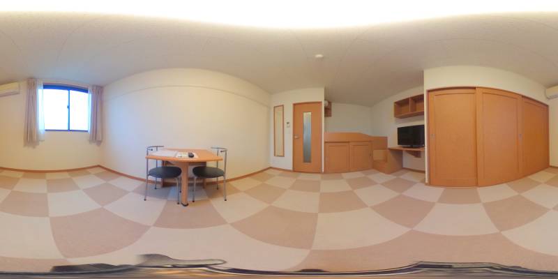 パノラマ画像洋室