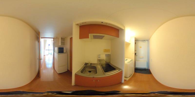 パノラマ画像キッチン