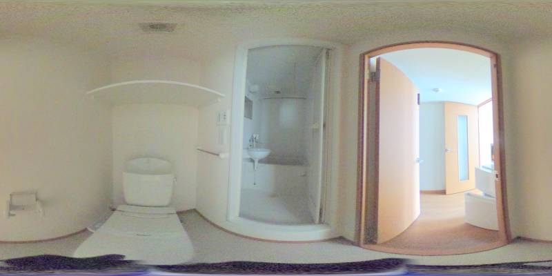 パノラマ画像トイレ