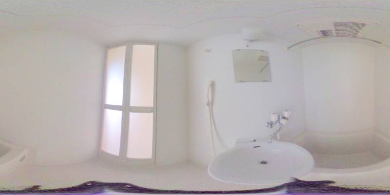 パノラマ画像洗面所