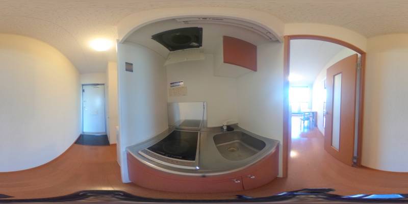 パノラマ画像キッチン