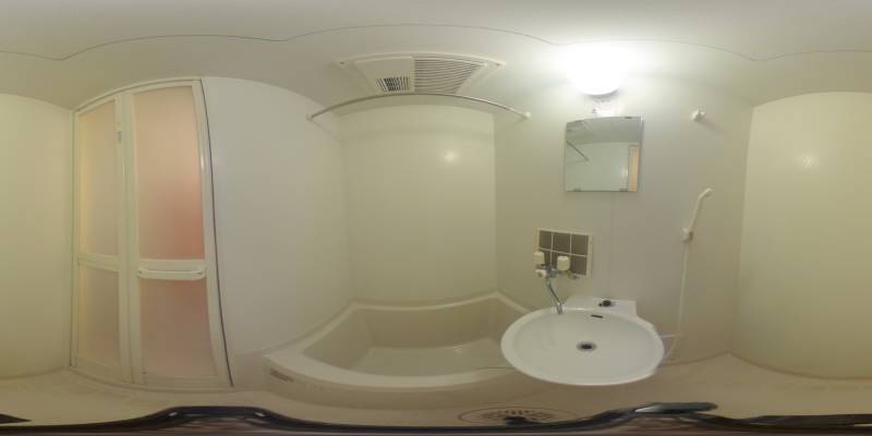 パノラマ画像バスルーム