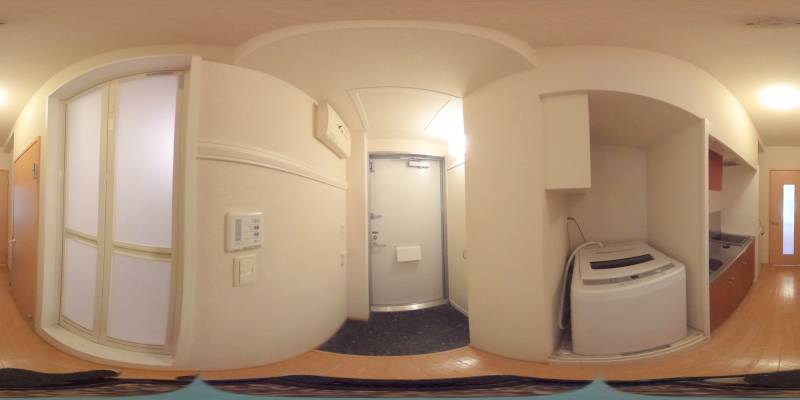 パノラマ画像玄関