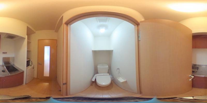 パノラマ画像トイレ