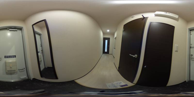 パノラマ画像玄関