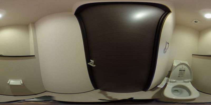 パノラマ画像トイレ