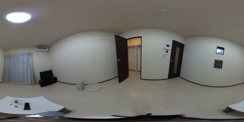 パノラマ画像リビング