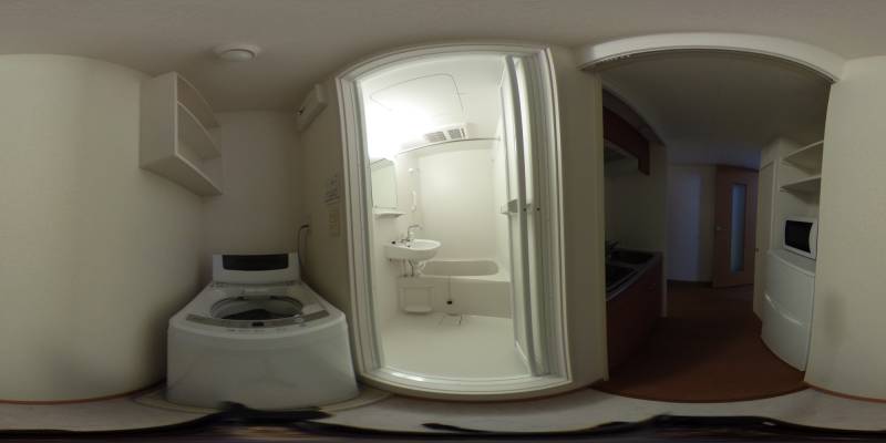 パノラマ画像バスルーム