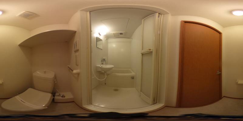 パノラマ画像バスルーム