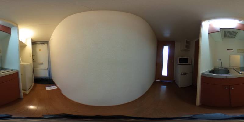 パノラマ画像キッチン