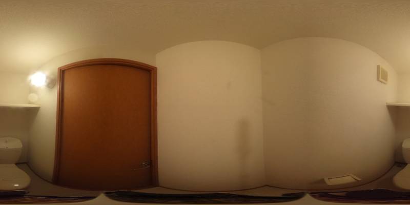 パノラマ画像トイレ