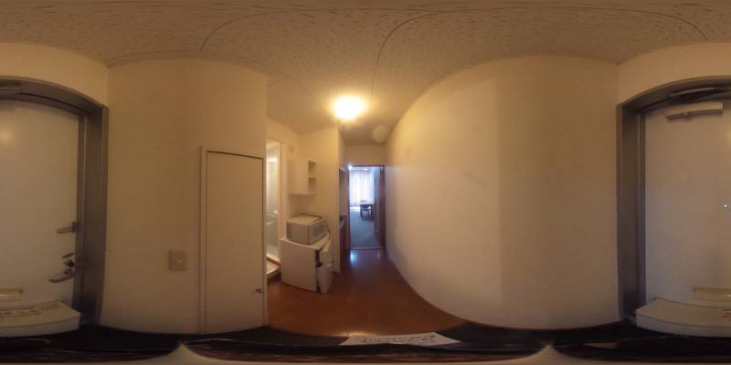 パノラマ画像玄関