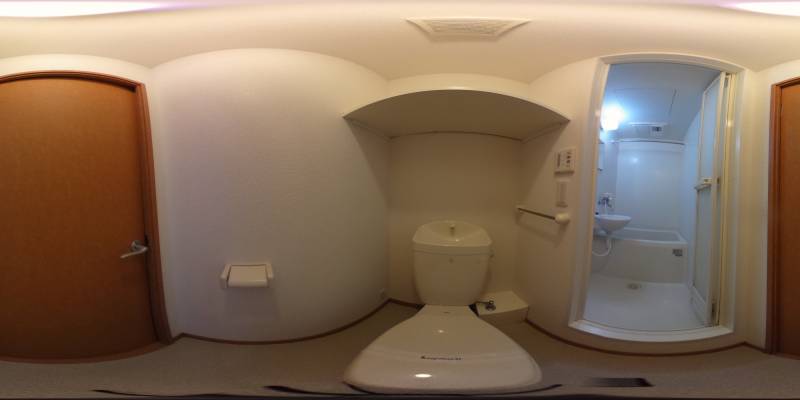 パノラマ画像トイレ