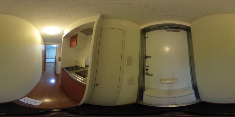 パノラマ画像玄関