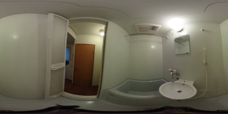 パノラマ画像洗面所