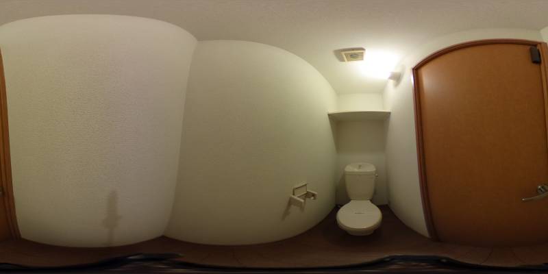 パノラマ画像トイレ