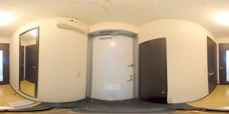 パノラマ画像玄関