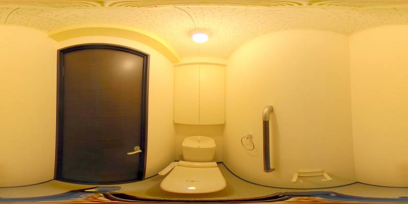 パノラマ画像トイレ