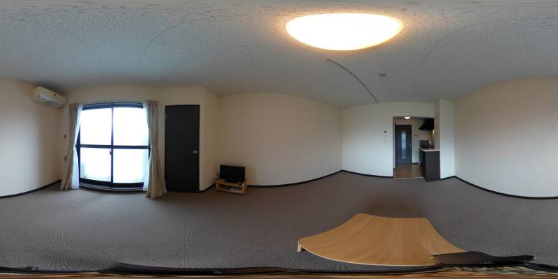 パノラマ画像洋室