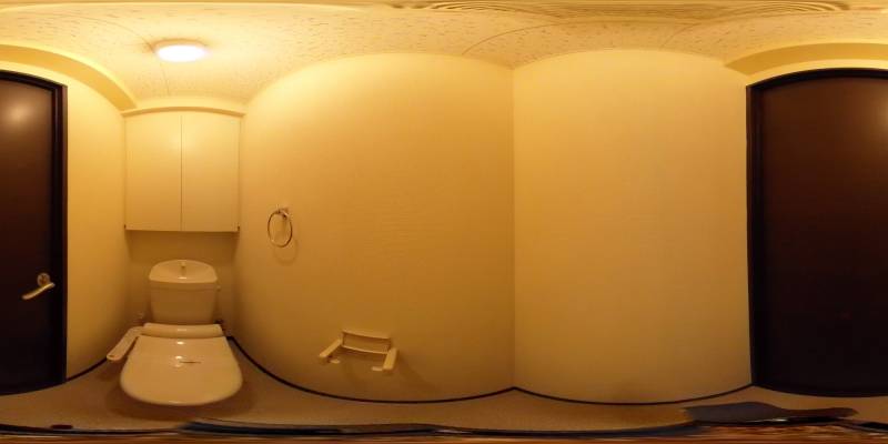 パノラマ画像トイレ