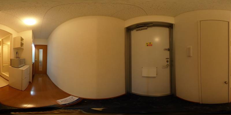 パノラマ画像玄関