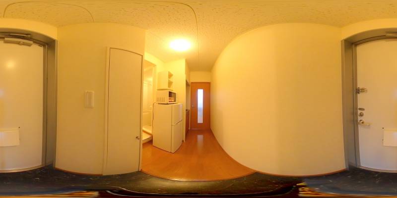 パノラマ画像玄関