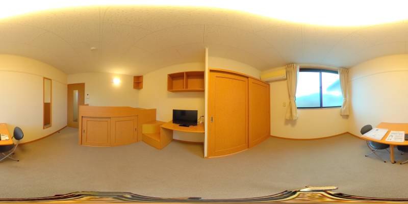 パノラマ画像洋室