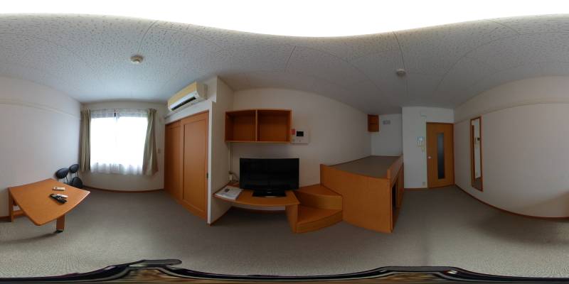 パノラマ画像洋室