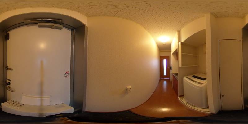 パノラマ画像玄関