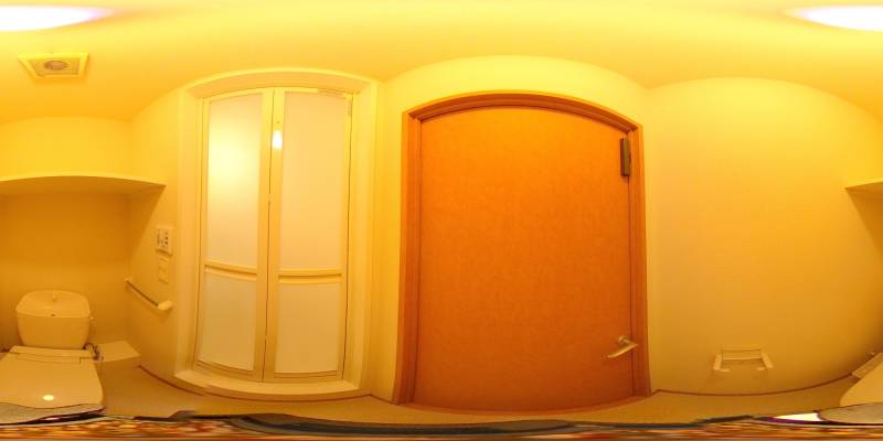 パノラマ画像トイレ