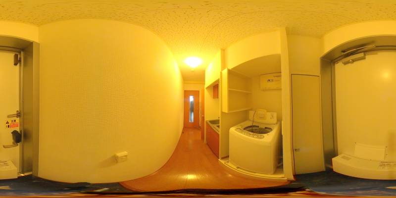 パノラマ画像玄関