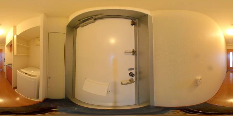 パノラマ画像玄関