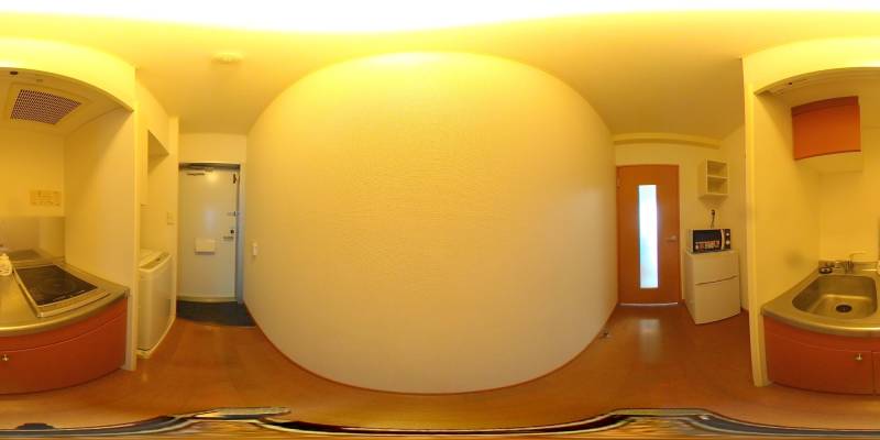 パノラマ画像キッチン