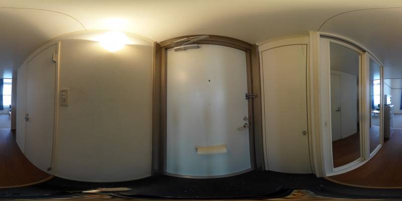 パノラマ画像玄関