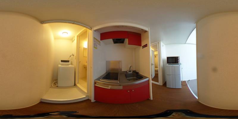 パノラマ画像キッチン