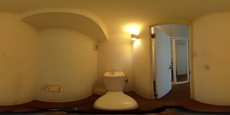 パノラマ画像トイレ