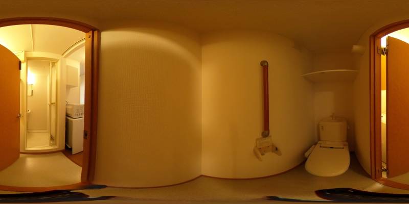パノラマ画像トイレ