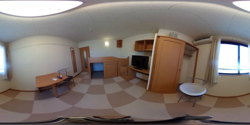 パノラマ画像洋室