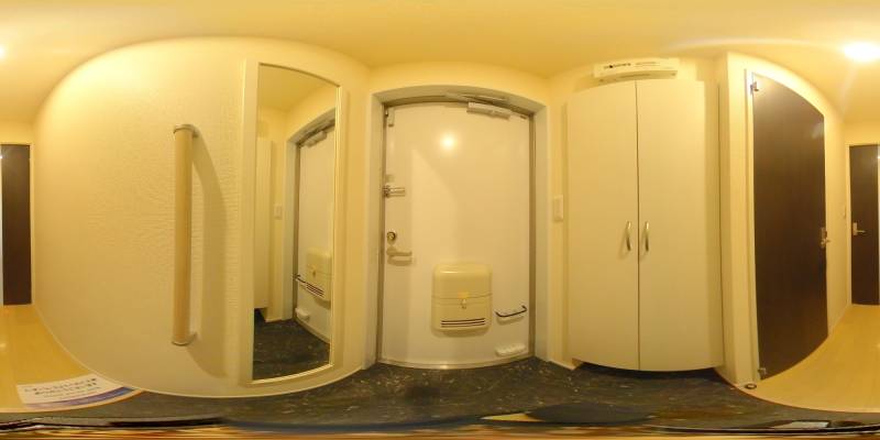 パノラマ画像玄関