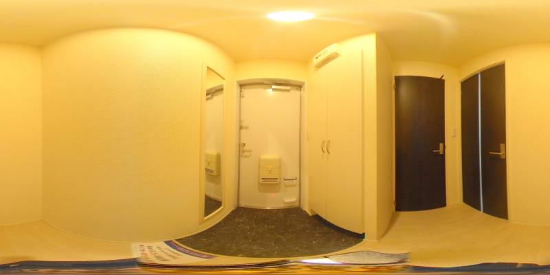 パノラマ画像玄関