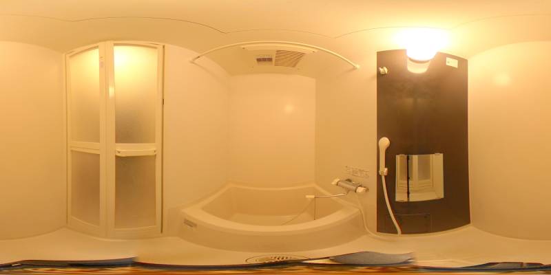 パノラマ画像バスルーム