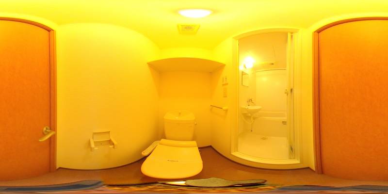 パノラマ画像トイレ