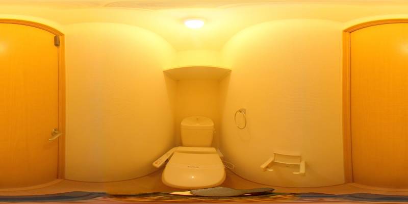 パノラマ画像トイレ