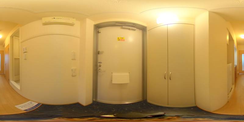 パノラマ画像玄関